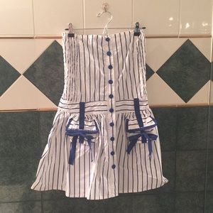 Vintage Jean’s Paul Gaultier strapless dress
